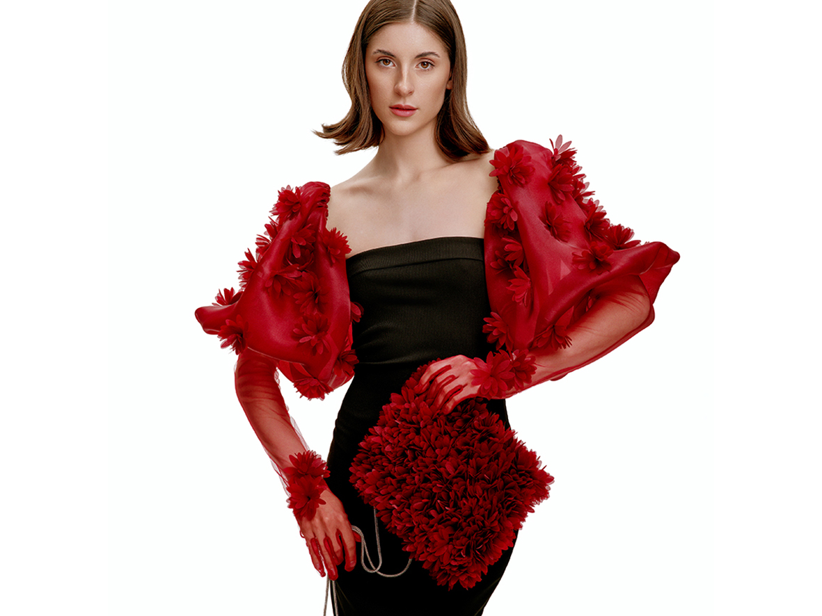 Organza flower accessories